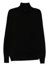 Jnby Wool Top In Black