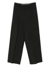 Jnby Wool Trousers In Black