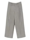 Jnby Wool Trousers In Gray