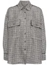 Jnby Woolen Jacket In Silver