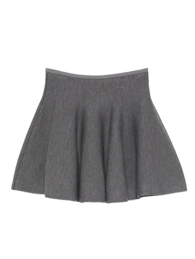 Jnby X-shaped Skirt In Gray