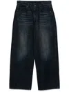 Jnby Zip Fastening Jeans In Blue