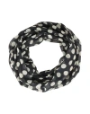 Jnc Jacopo Nardi Collezioni Woman Scarf Black Size - Polyester In Black