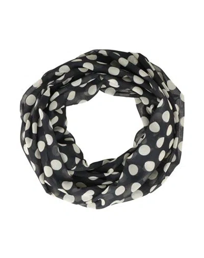 Jnc Jacopo Nardi Collezioni Woman Scarf Black Size - Polyester