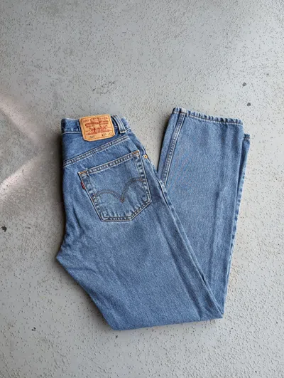 Pre-owned Jnco X Levis Vintage Y2k 505 Levi's 29/32 Jeans In Blue