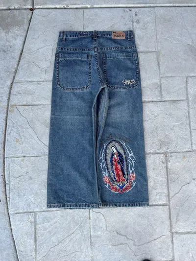 Pre-owned Jnco X Vintage Y2k Jnco Style Jeans In Denim