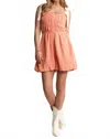 J.nna Bubble Romper In Mineral Wash In Multi