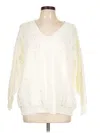 J.nna Wool Pullover Sweater In Ivory