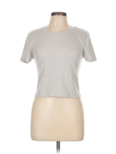 Pre-owned J.o& Co Jeans Short Sleeve T-shirt In Silver