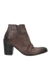 Jo Ghost Woman Ankle Boots Khaki Size 9 Soft Leather In Beige
