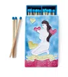 Jo Laing Ceramic Queen Of Hearts Matchbox