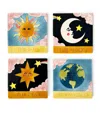 Jo Laing Set Of 4 Tarot Coasters