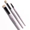 Jo Leversuch Black Eye Trio Brush Set With Exclusive  Cloth Bag In Black
