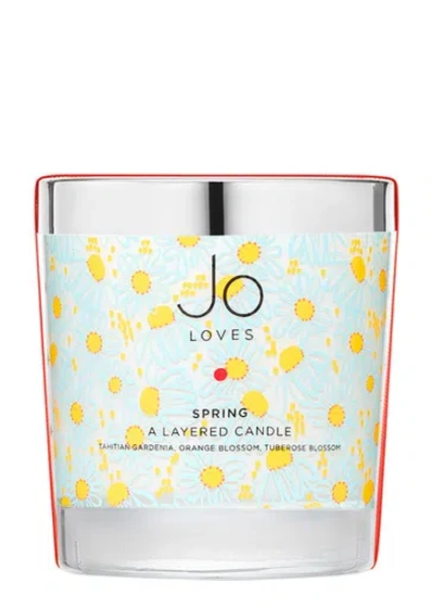 Jo Loves A Spring Layered Candle 250g In Metallic