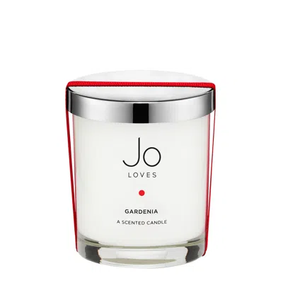 Jo Loves Gardenia Home Candle 185g In White