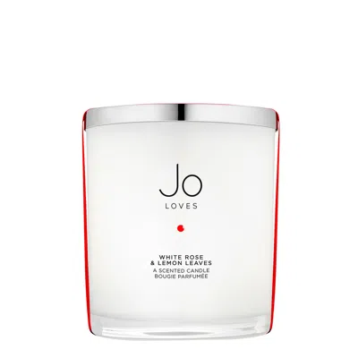 Jo Loves White Rose & Lemon Leaves Luxury Candle 2200g