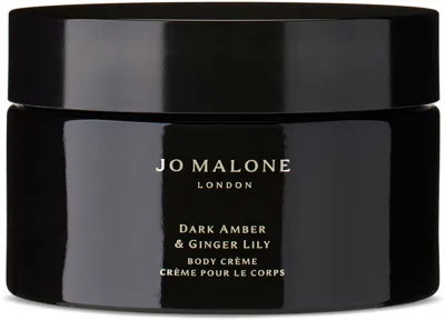 Jo Malone London Dark Amber & Ginger Lily Body Crème, 200 ml In White