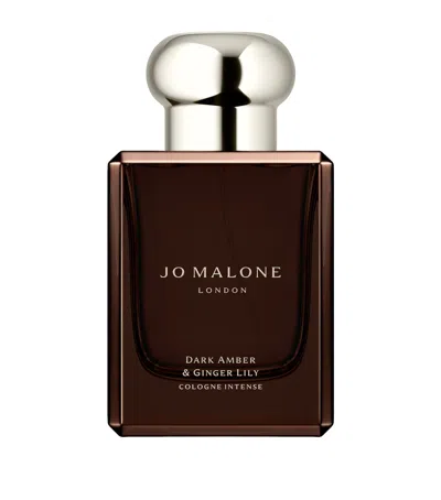 Jo Malone London Dark Amber & Ginger Lily Cologne Intense In White