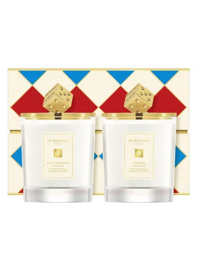 Jo Malone London Decorated Candle Duo In Multi