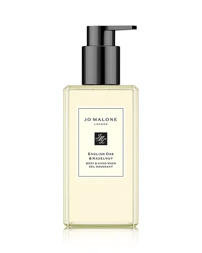 Jo Malone London English Oak & Hazelnut Body & Hand Wash 8.5 Oz. In Transparent