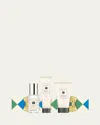 Jo Malone London Green & Blue Holiday Cracker 3-piece Gift Set In Transparent