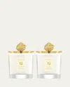 Jo Malone London Holiday Candle Duo Gift Set In Gold