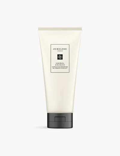 Jo Malone London Ime Basil & Mandarin Exfoliating Shower Gel 75ml In White
