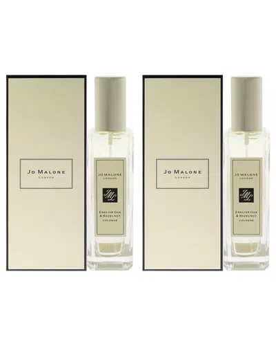 Jo Malone London Jo Malone Unisex 1oz English Oak And Hazelnut Cologne Pack Of 2 In Multi