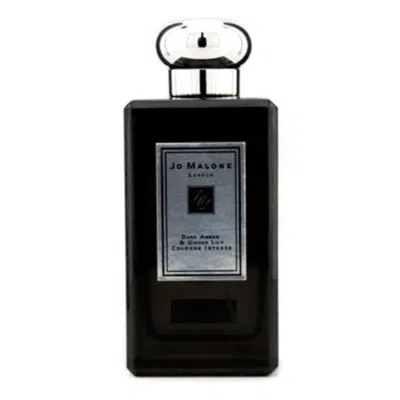 Jo Malone London Jo Malone Unisex Dark Amber And Ginger Lily Intense Edc Spray 3.4 oz (100 Ml) In Amber / Black / Dark