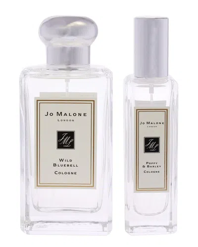 Jo Malone London Jo Malone Women's Wild Bluebell And Poppy & Barley 2pc Kit In White