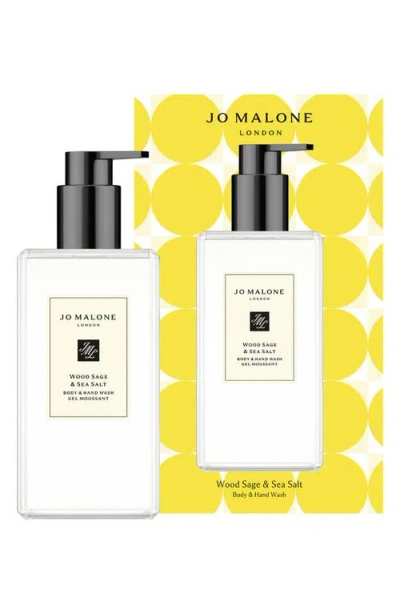 Jo Malone London ™ Jumbo Wood Sage & Sea Salt Body & Hand Wash $110 Value In Transparent