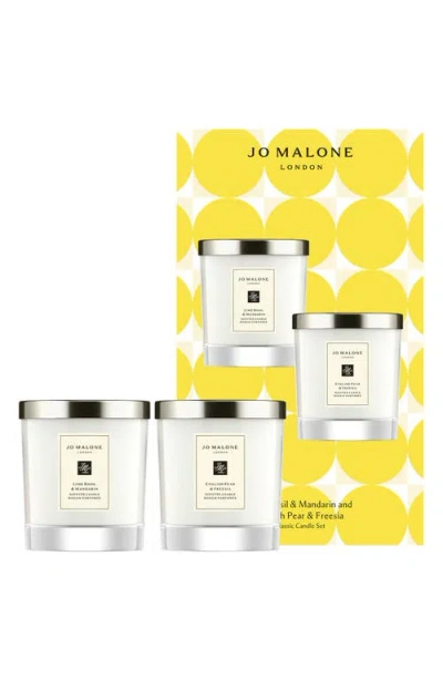 Jo Malone London ™ Lime Basil & Mandarin And English Pear & Freesia Candle Gift Set $164 Value