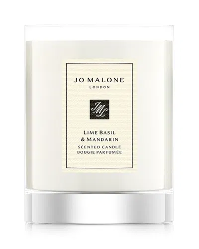 Jo Malone London Lime Basil & Mandarin Scented Travel Candle, 60g In Colorless