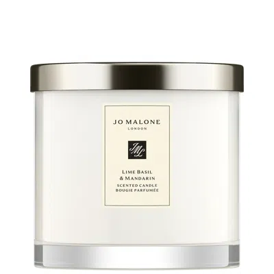 Jo Malone London Lime Basil & Mandarin Deluxe Candle In Metallic