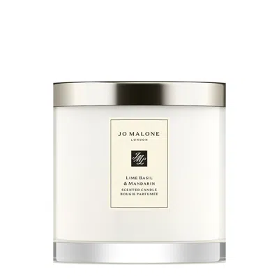 Jo Malone London Lime Basil & Mandarin Deluxe Candle, Fragrance, 600g In Black
