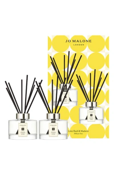 Jo Malone London ™ Lime Basil & Mandarin Diffuser Gift Set Duo $230 Value In Transparent