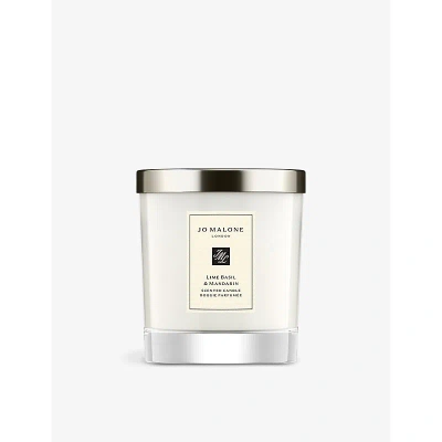 Jo Malone London Lime Basil & Mandarin Scented Candle 200g In White