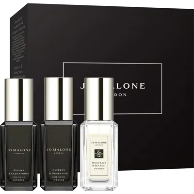 Jo Malone London ™ Mini Woody Cologne Intense 3-piece Gift Set (limited Edition) $90 Value