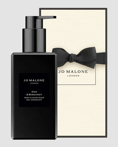 Jo Malone London Oud & Bergamot Body & Hand Wash, 8.4 Oz. In White