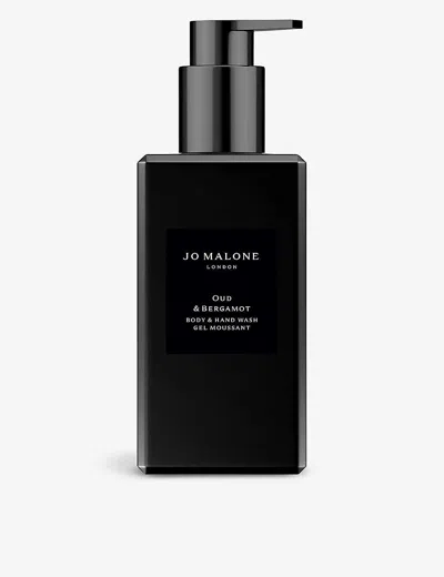 Jo Malone London Oud And Bergamot Hand And Body Wash 250ml In White