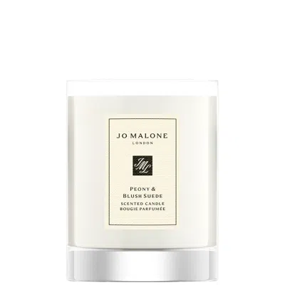Jo Malone London Peony & Blush Suede Travel Candle In White