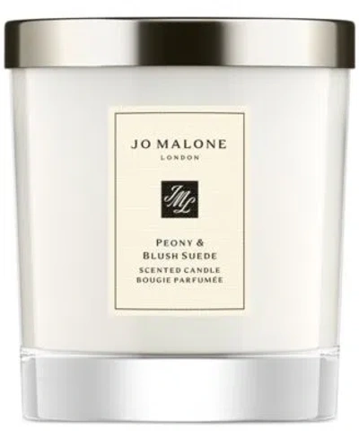 Jo Malone London Peony Blush Suede Candle Collection In White
