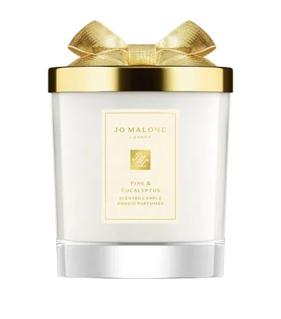 Jo Malone London Pine And Eucalyptus Scented Candle In Gold