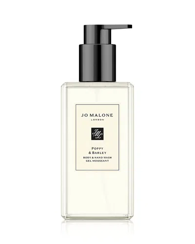Jo Malone London Poppy & Barley Body & Hand Wash 8.5 Oz. In Transparent