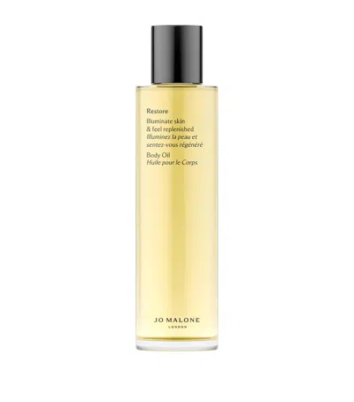 Jo Malone London Restore Body Oil In Transparent