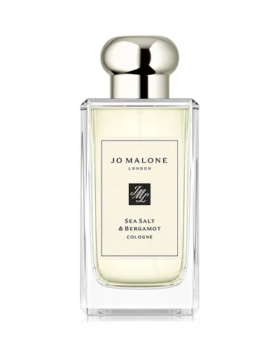 Jo Malone London Sea Salt & Bergamot Cologne 3.4 Oz. In Transparent