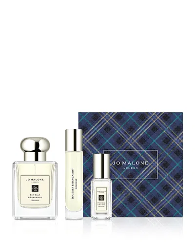 Jo Malone London Sea Salt & Bergamot Fragrance Layering Cologne Gift Set ($193 Value) In Transparent