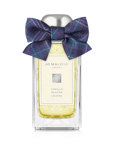 Jo Malone London Vanilla Scotch Limited Edition Cologne 3.4 Oz. In Transparent