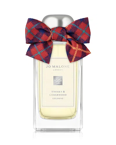 Jo Malone London Whisky & Cedarwood Limited Edition Cologne 3.4 Oz. In Transparent