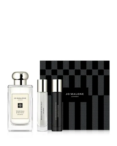Jo Malone London Wood Sage & Sea Salt + Cypress & Grapevine Cologne Trio Gift Set ($248 Value) In Transparent
